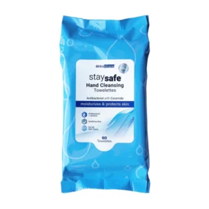 Anti-Bacterial Wipes with 62% Alcohol & Aloe